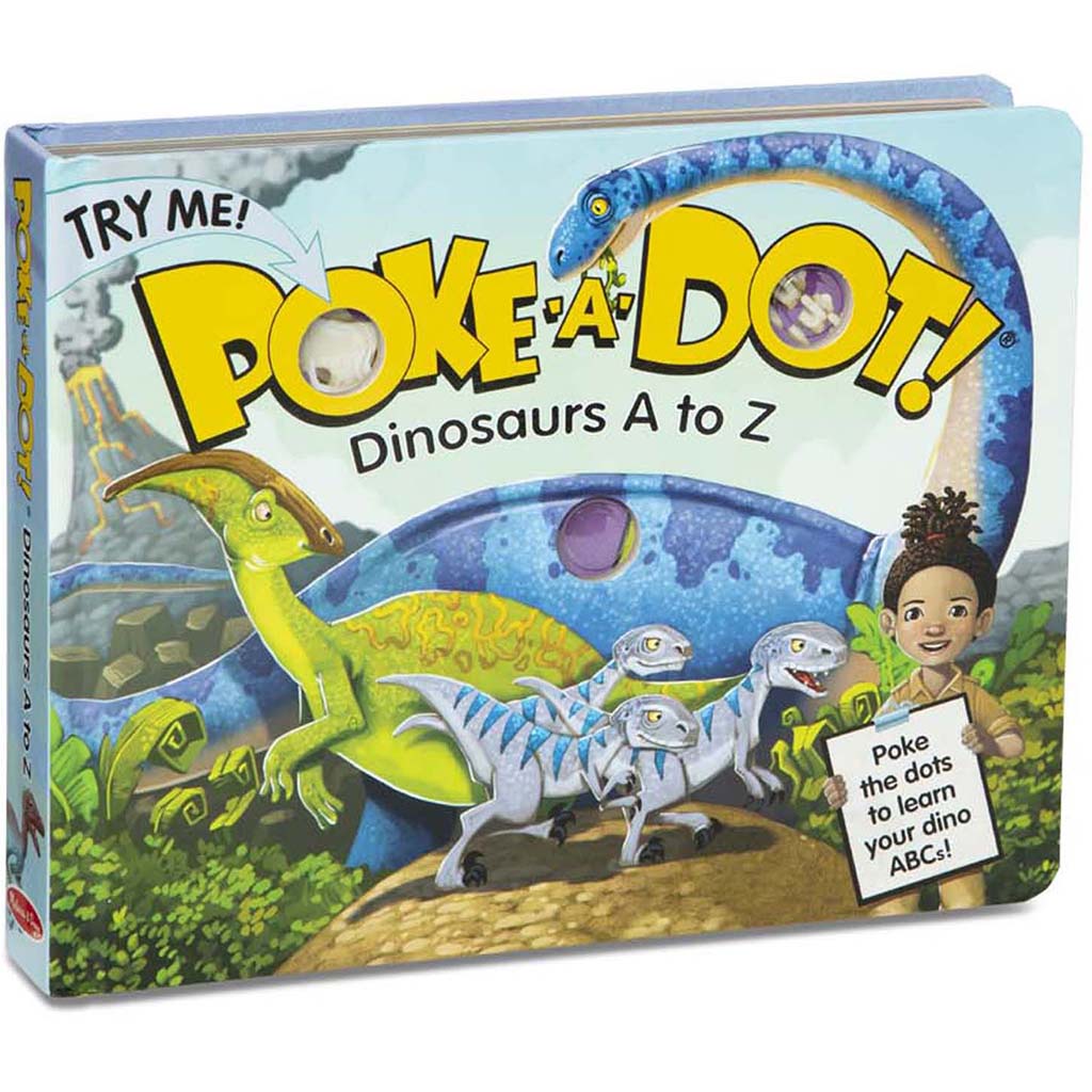 Poke-A-Dot Dinosaurs A to Z Board Book