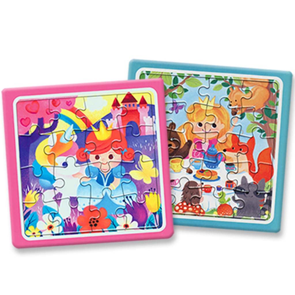 Puzzle-Fun - Princess, 6in x 6in, 2ct