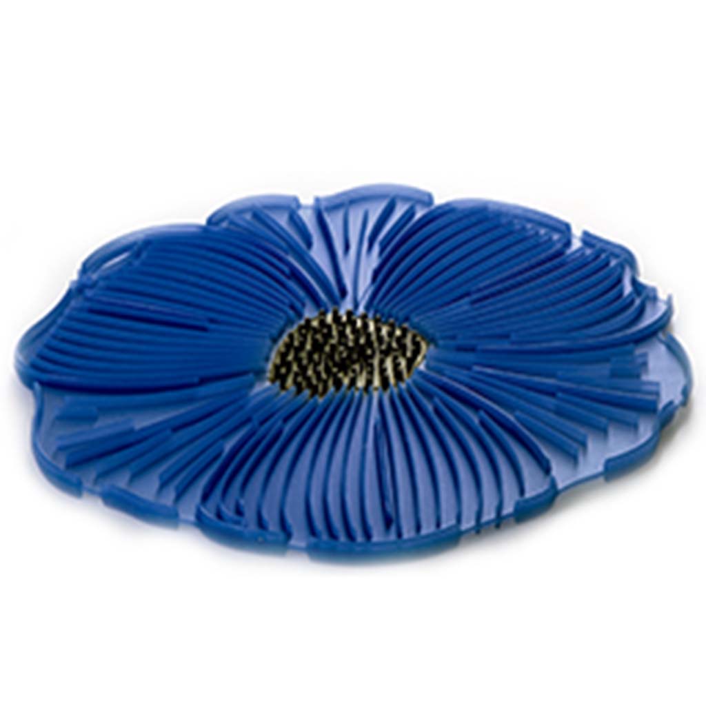 Poppy Pop Trivet  Color, Blue