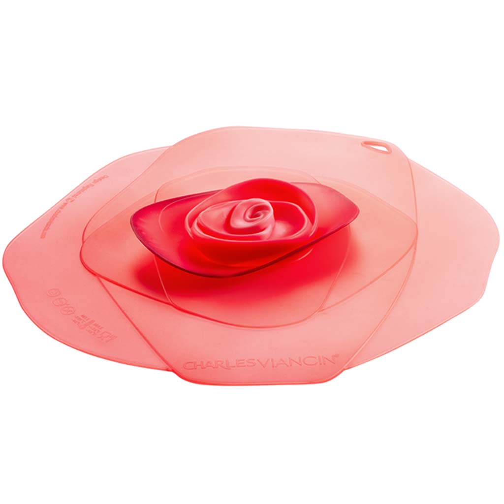 Rose Silicon Lid, 8in