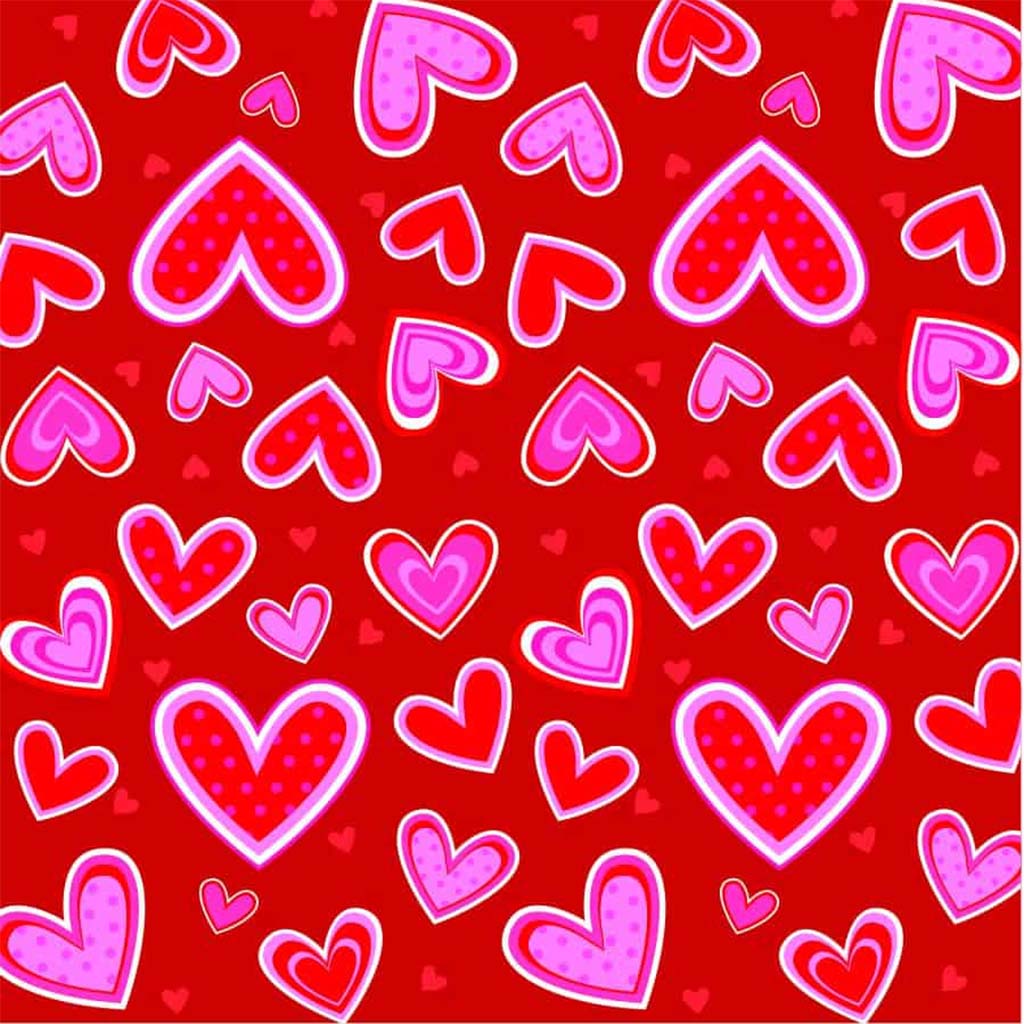 Valentine&#39;s Day Napkins 13in