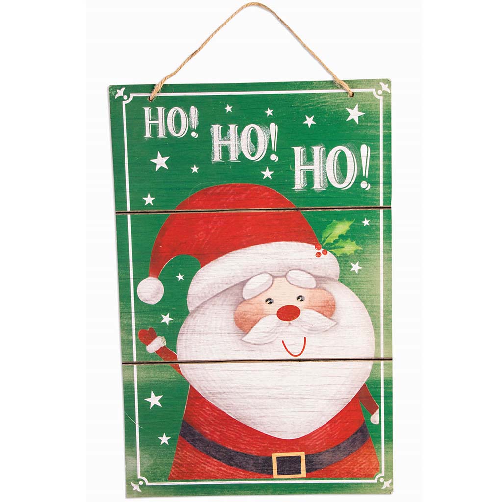 Wood Plaque "Merry Christmas"