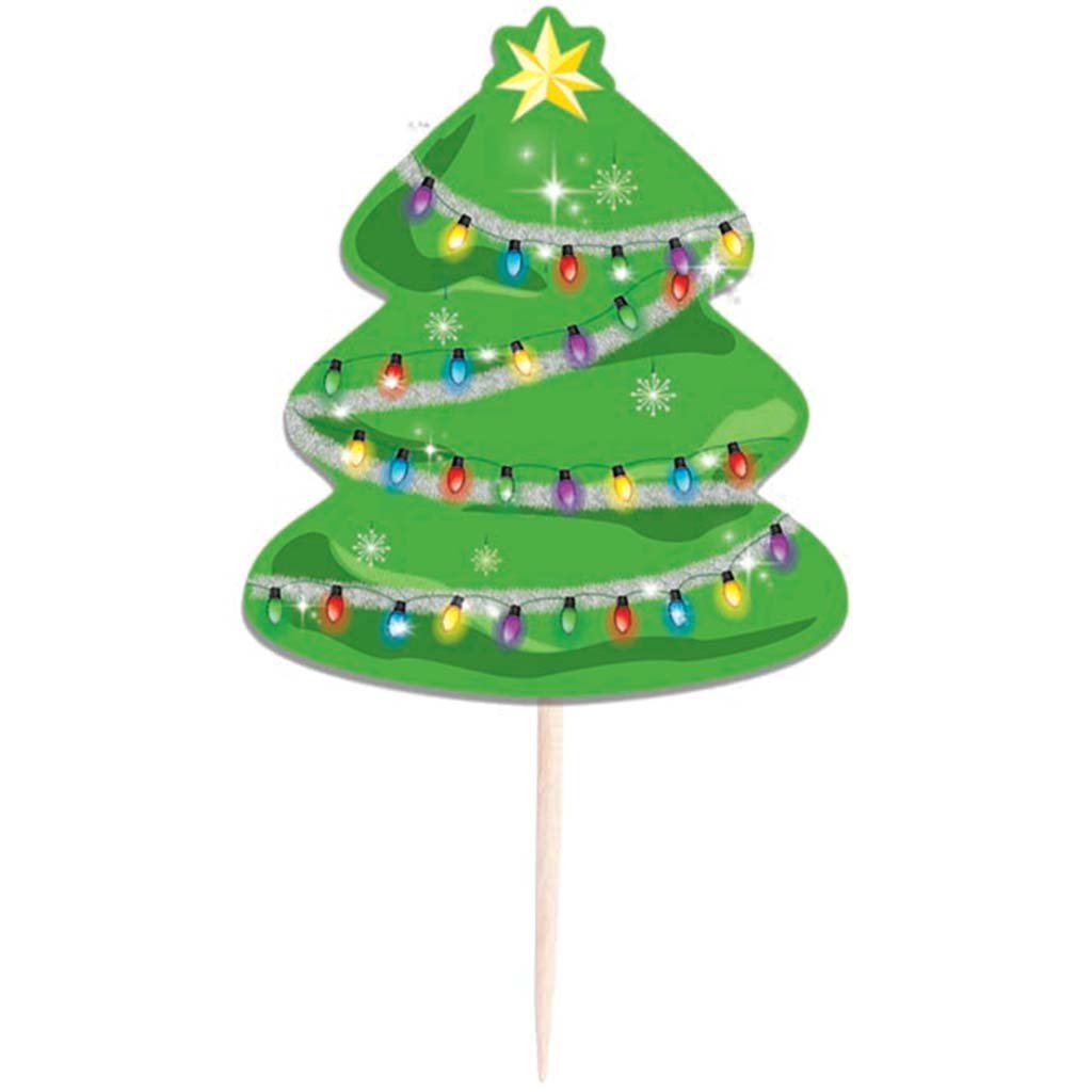 Christmas Tree - Party Picks