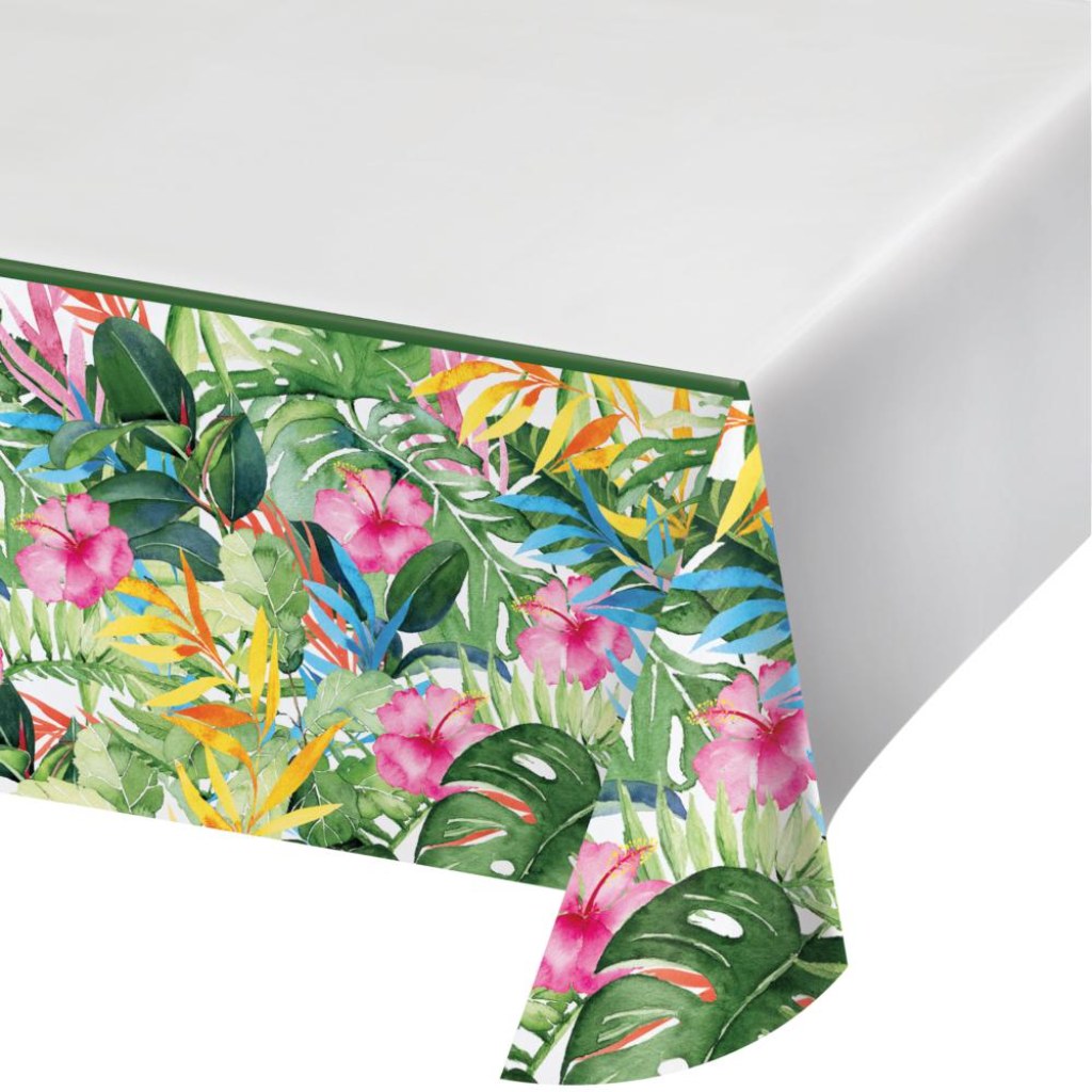 Floral Paradise Tablecover, 54in X 102in