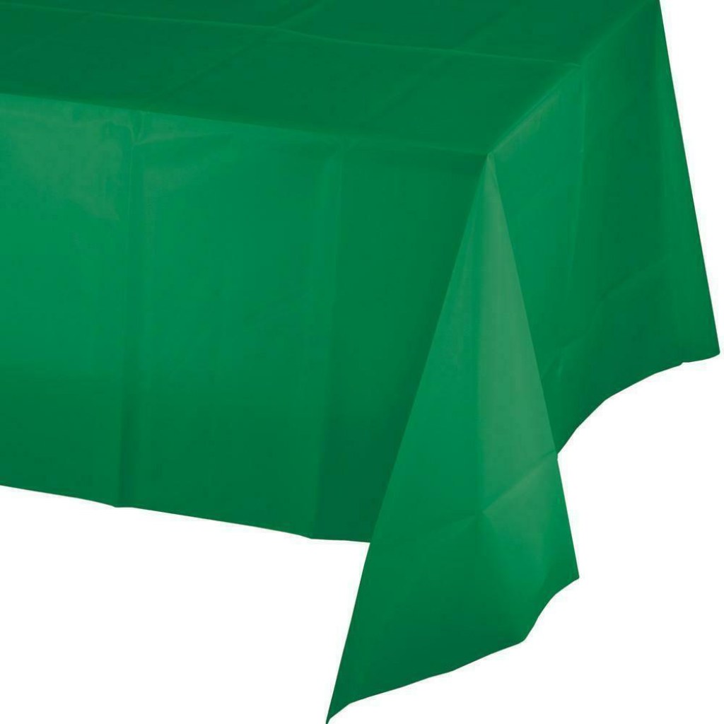 Emerald Green Tablecover, 54in X 108in