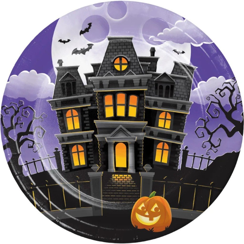 Haunted Mansion Dinner Plates 8ct, 9in