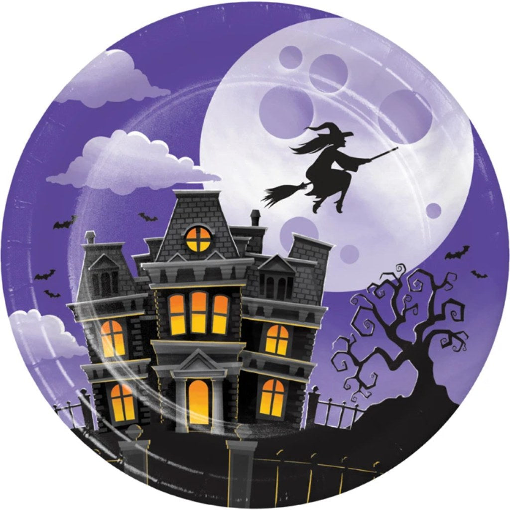 Haunted Mansion Dessert Plates 8ct, 7in