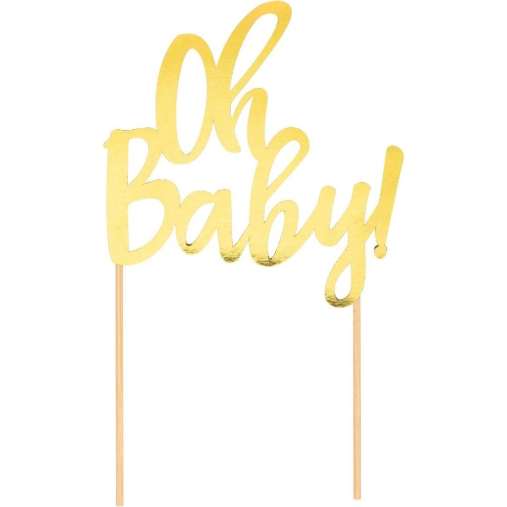 Oh Baby Cake Topper, 1ct