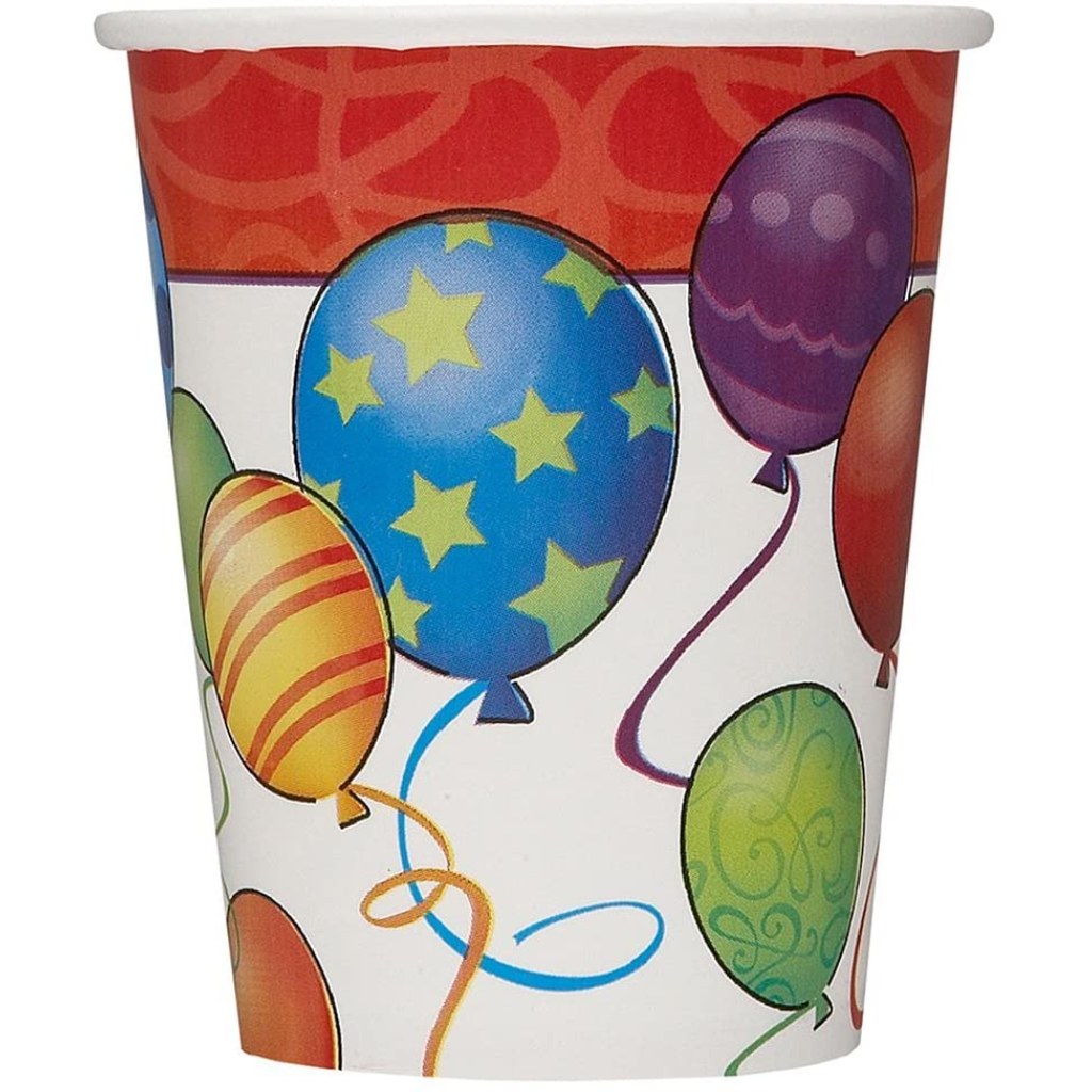 Balloon Bash Cups, 9oz