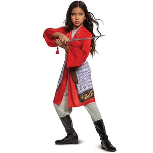 Mulan Hero Red Dress Xsmall 3T to 4T