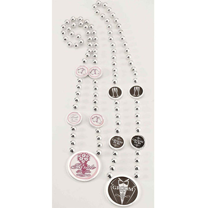 Bead-Bride & Groom To Be, 2pc