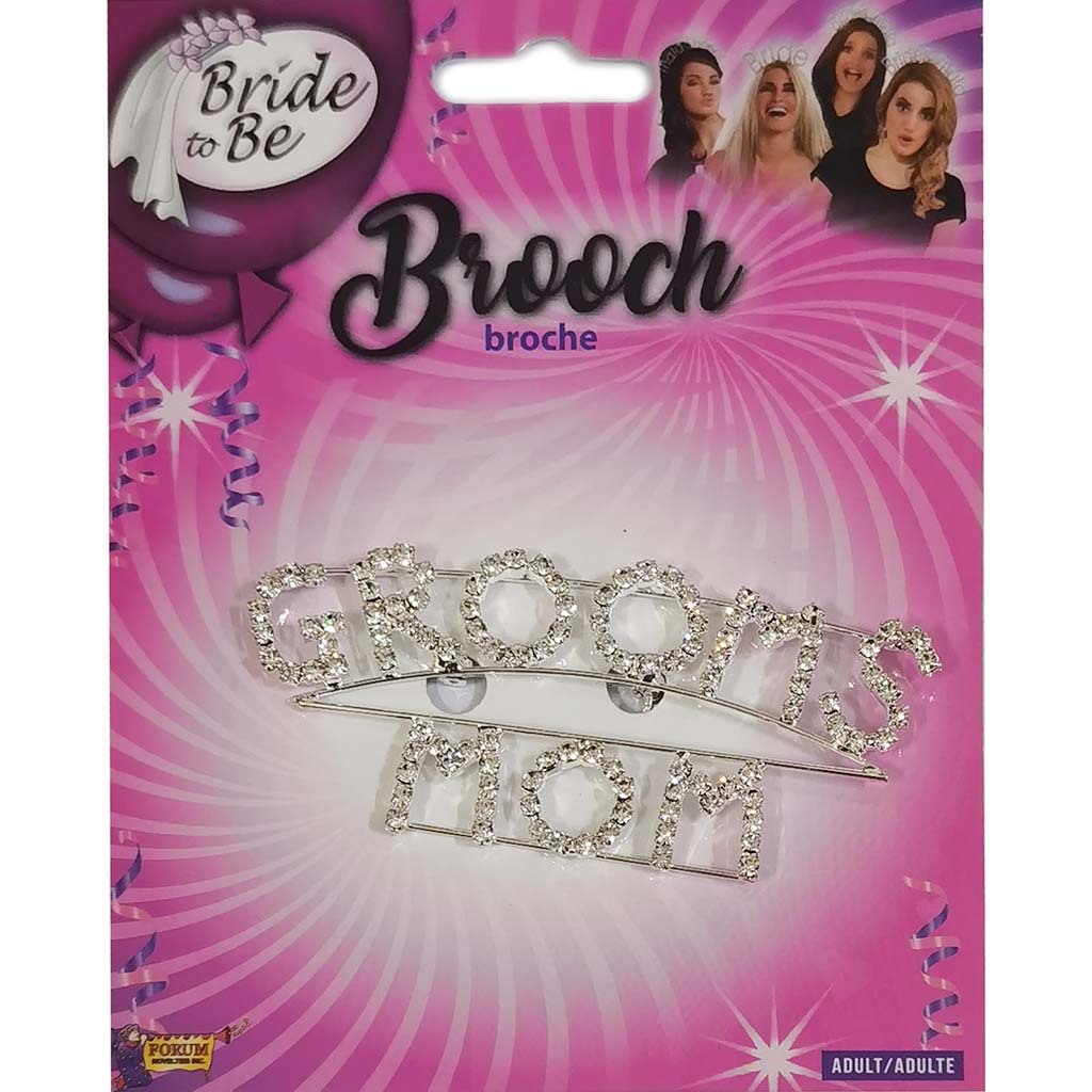 Stone Brooch Pin-Groom'S Mom