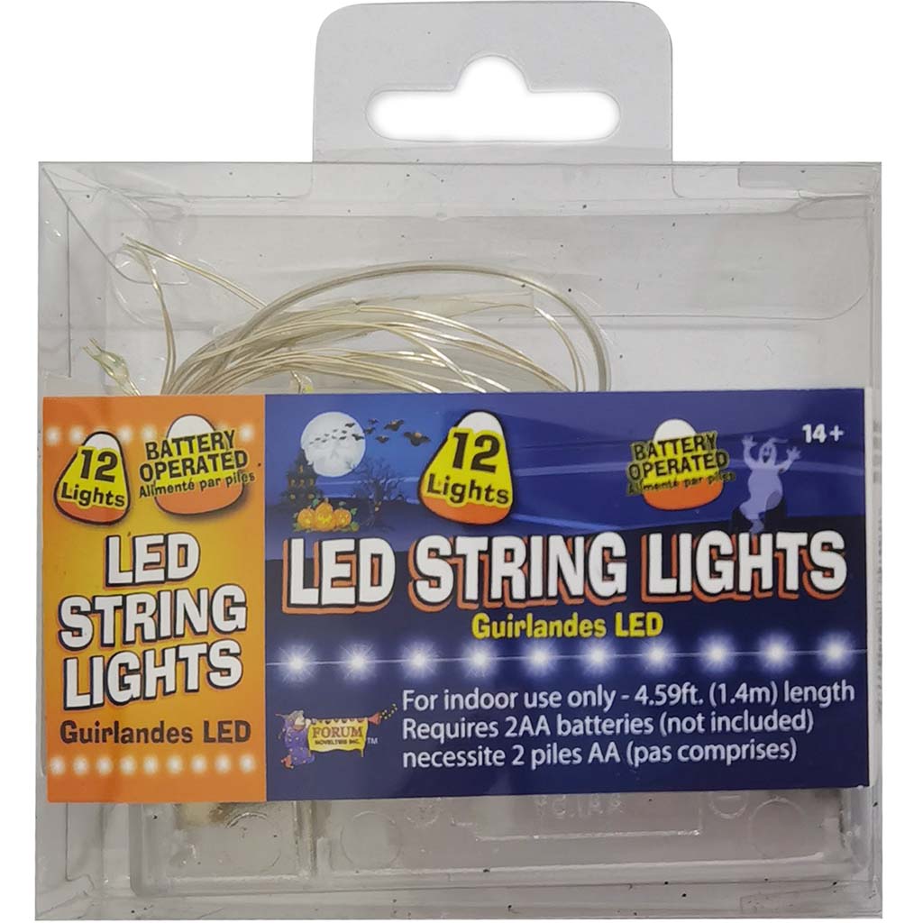 10 Led Wire Lights, White