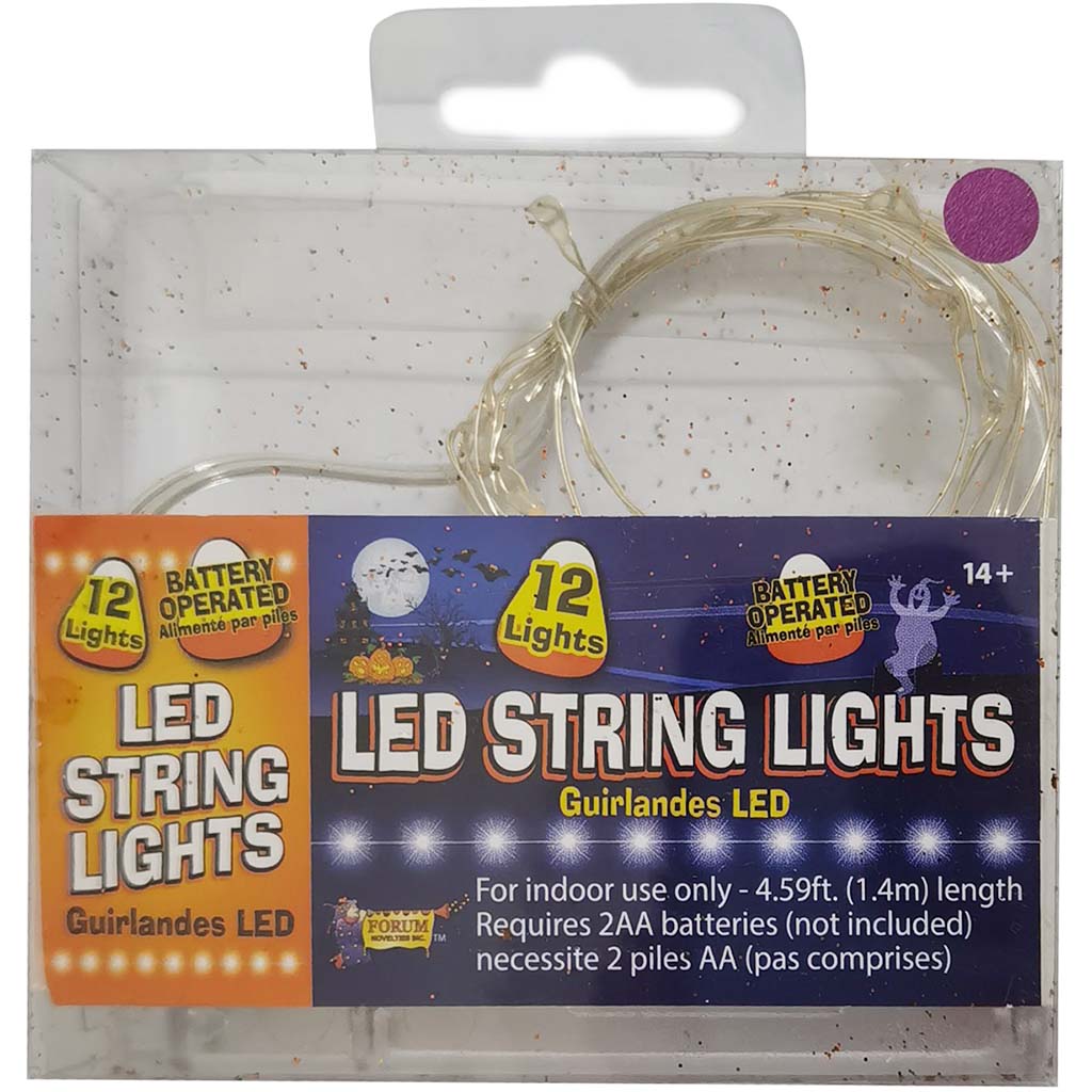 10 Led Wire Lights, Purple