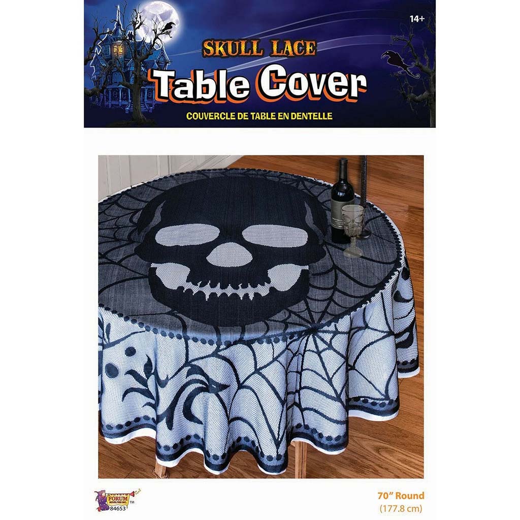 Decor Lace Skull Tabelcover