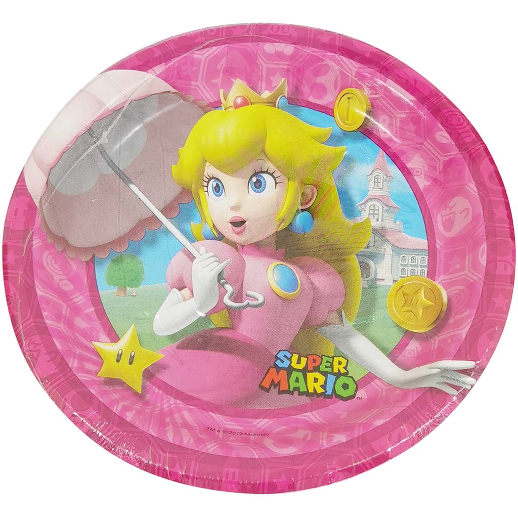 Princess Peach Nint Lunch Plate, 7in