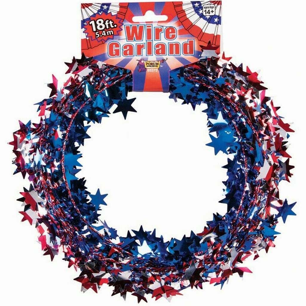 Patriotic Wire Garland