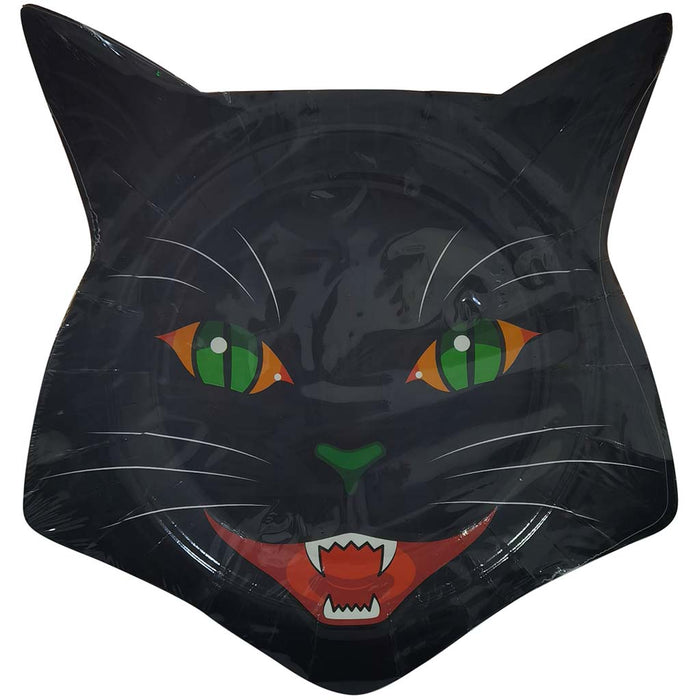 Vintage Cat Plate, 9in