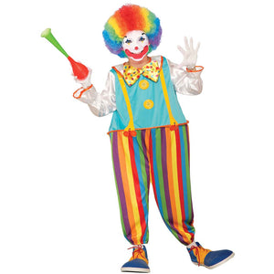 Silly Circus Clown Costume, Large 12 to 14