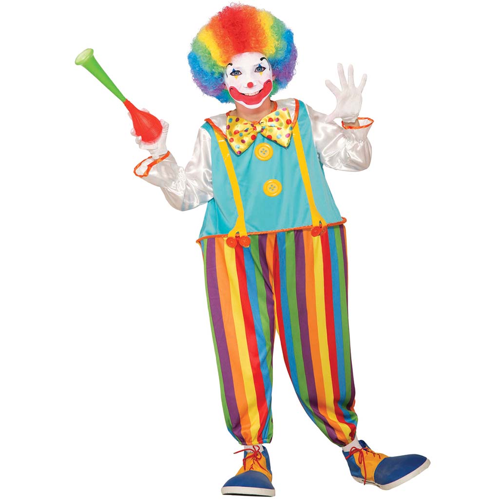 Silly Circus Clown Costume, Large 12 to 14