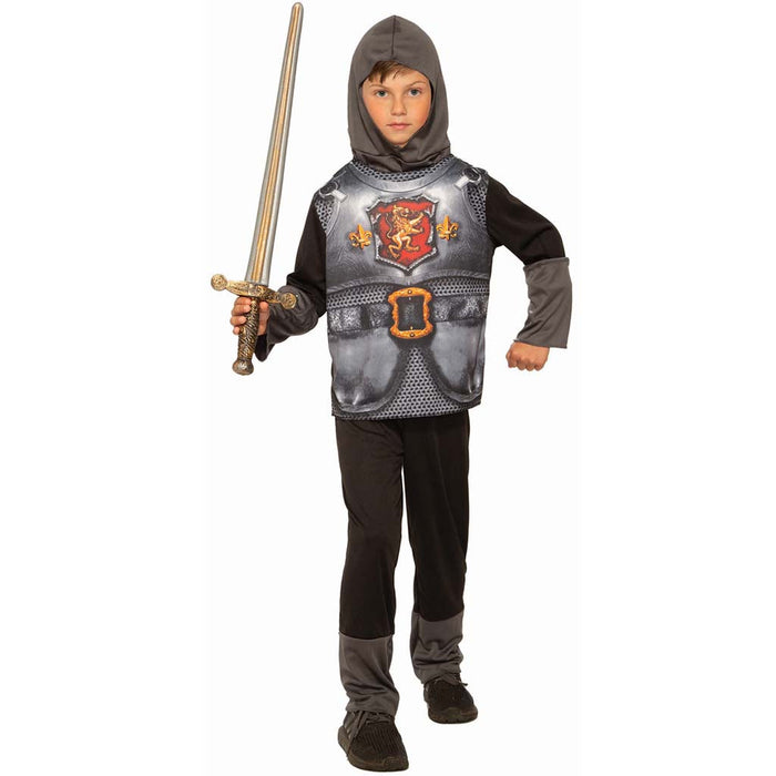 Knight/Dark Kingdom Child Costume, Medium 8 To 10