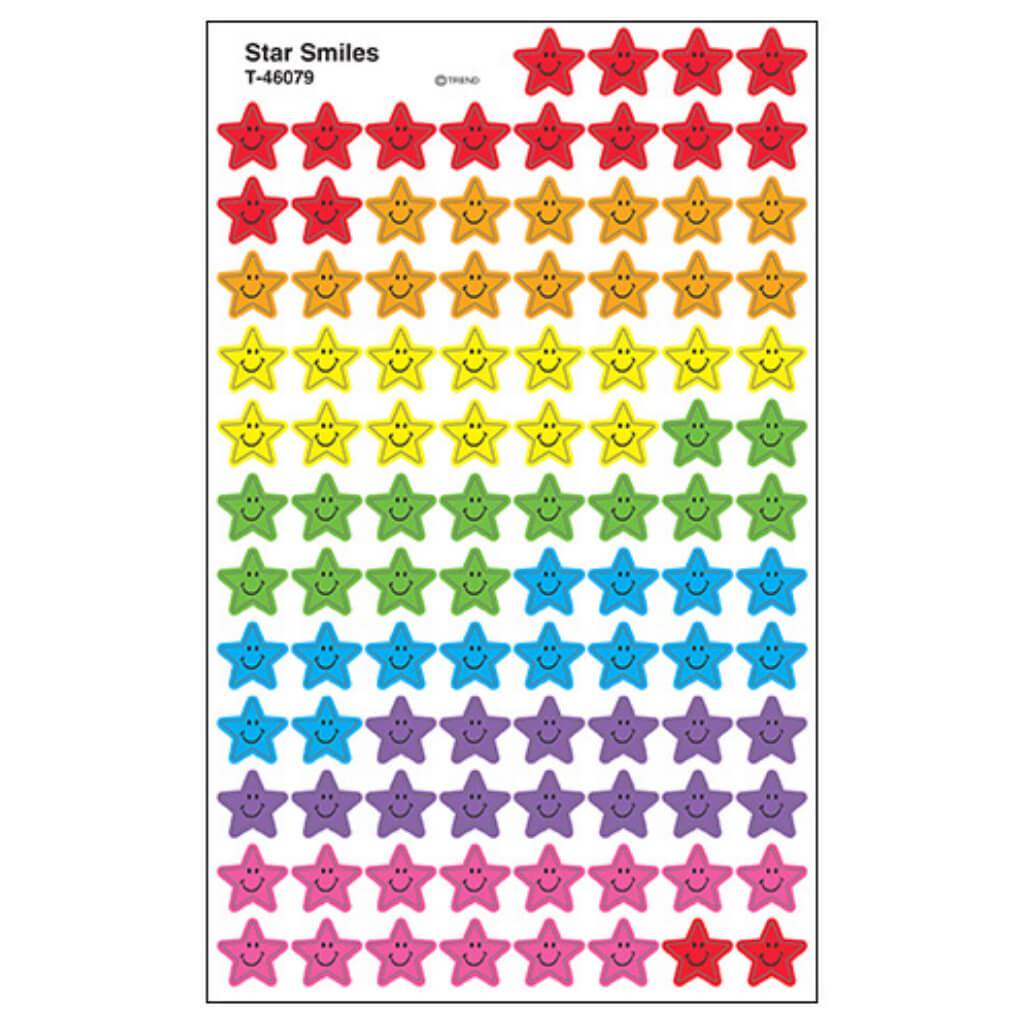 Star Smiles Stickers 