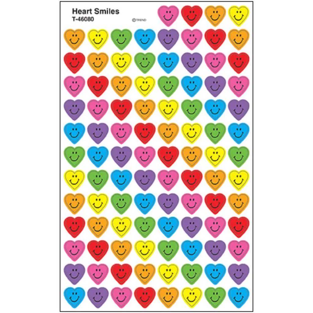 Heart Smiles Supershapes Sticker 