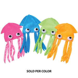 Neon Squid Hats