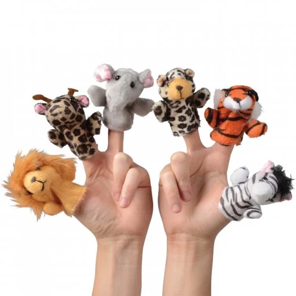 Wild Animal Finger Puppets