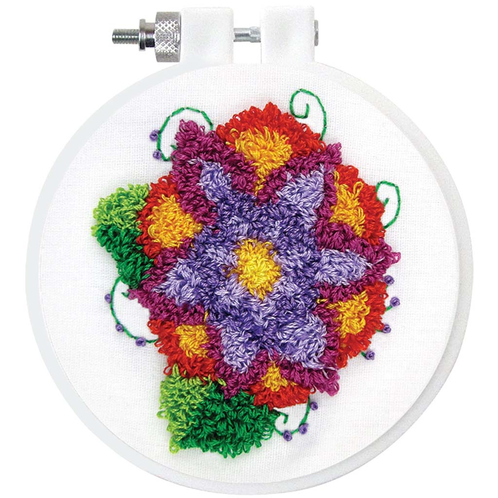 Punch Needle Kit Flower