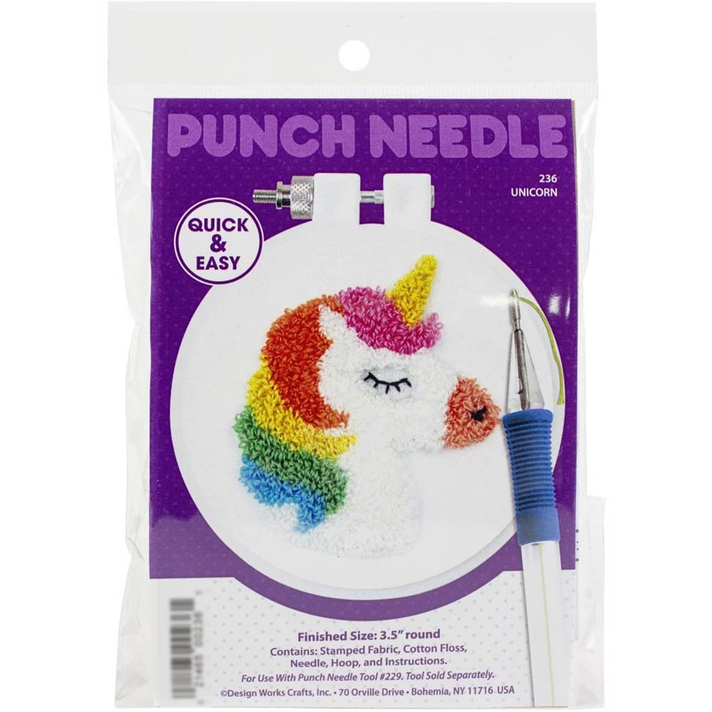 Punch Needle Kit Unicorn