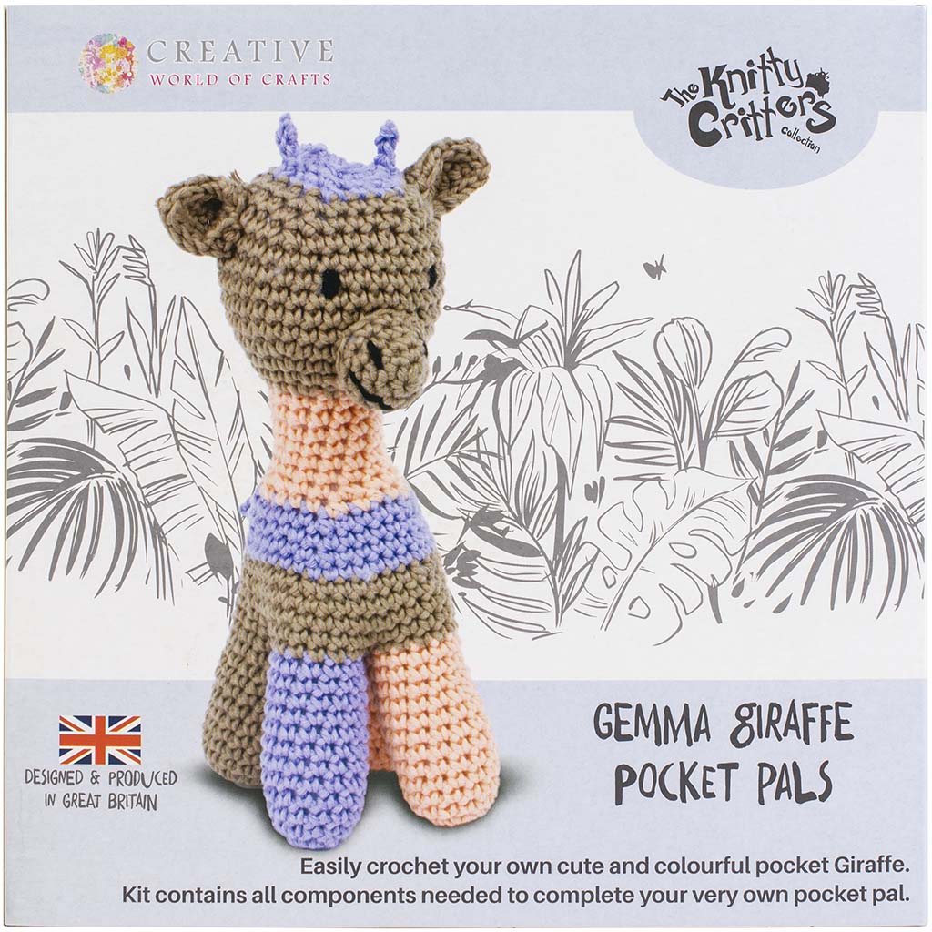 Yarn Crochet Kit Gemma Giraffe