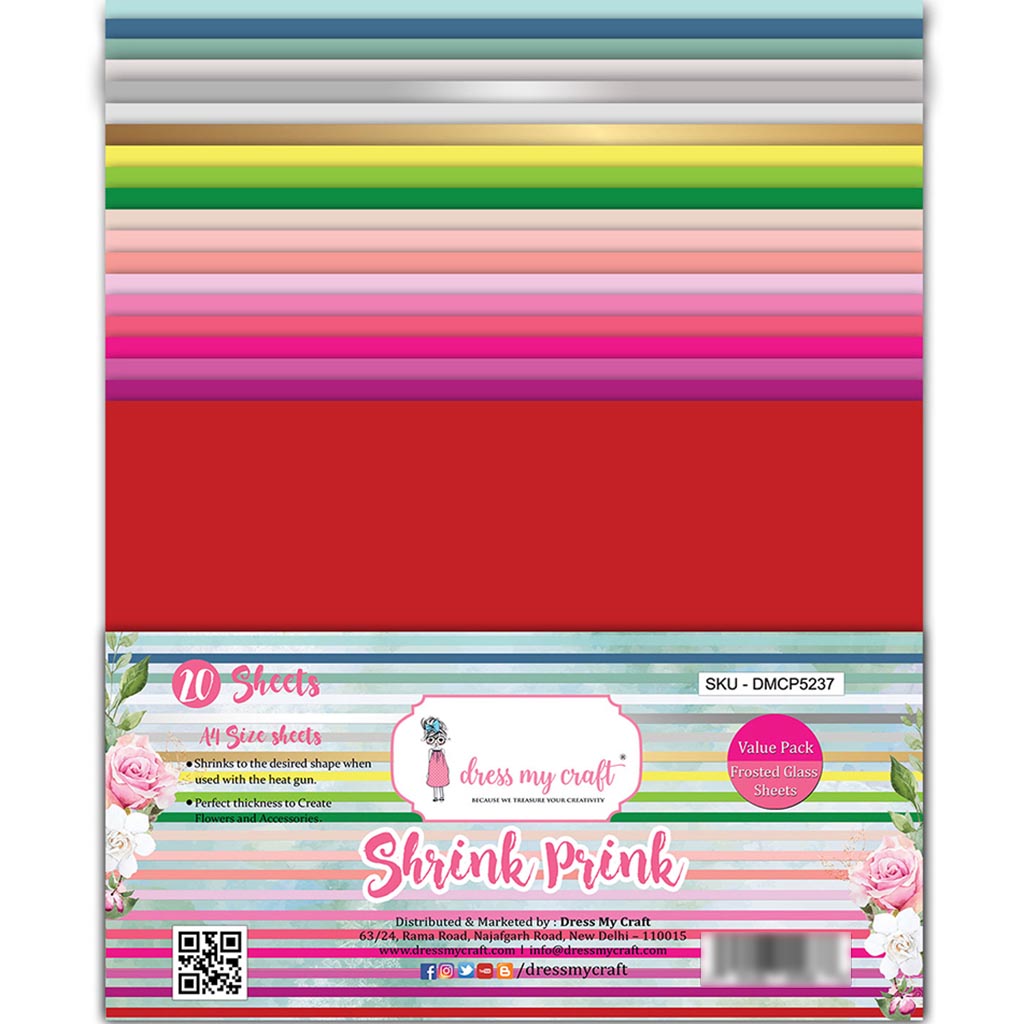 Shrink Prink Frosted 8.5in x 11in 20/Pkg