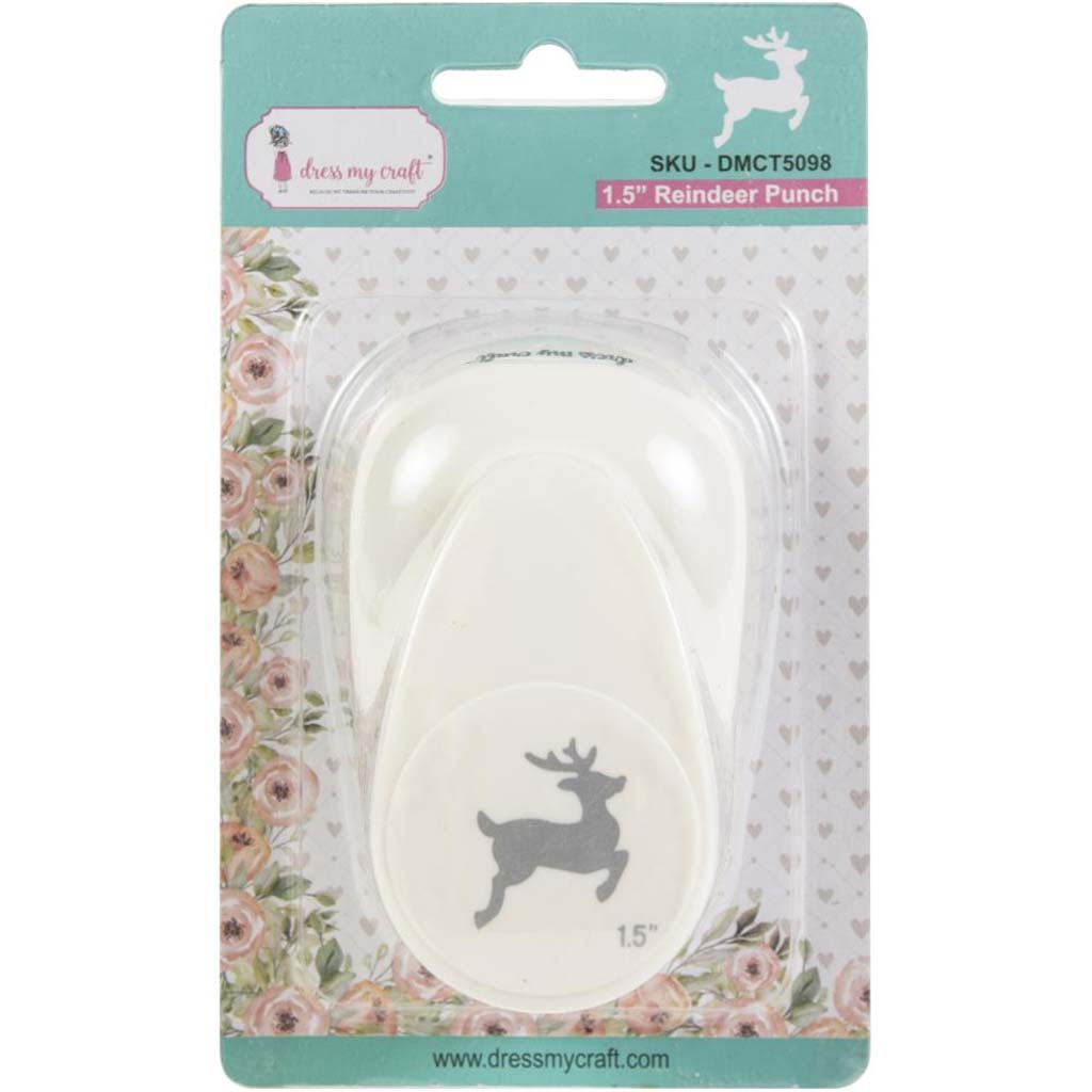 Paper Punch 1.5in Reindeer