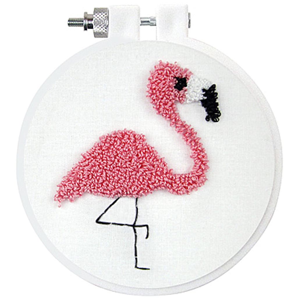 Punch Needle Kit Flamingo