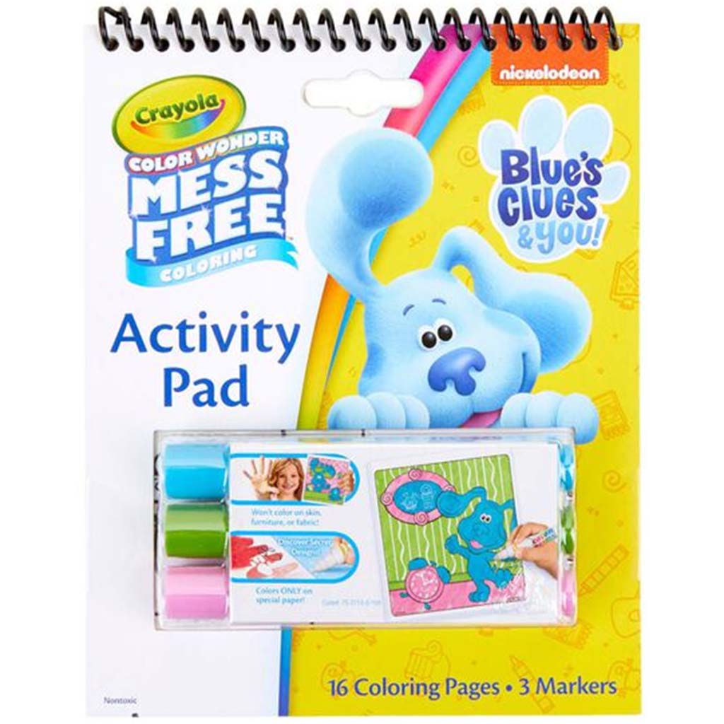 Color Wonder Activity Pad Blue�s Clues &amp; You