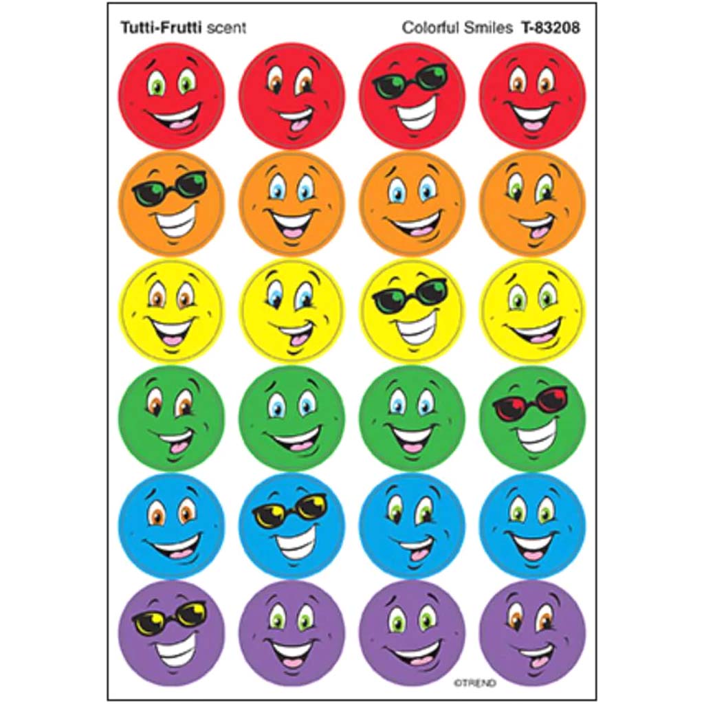 Colorful Smiles Stickers 