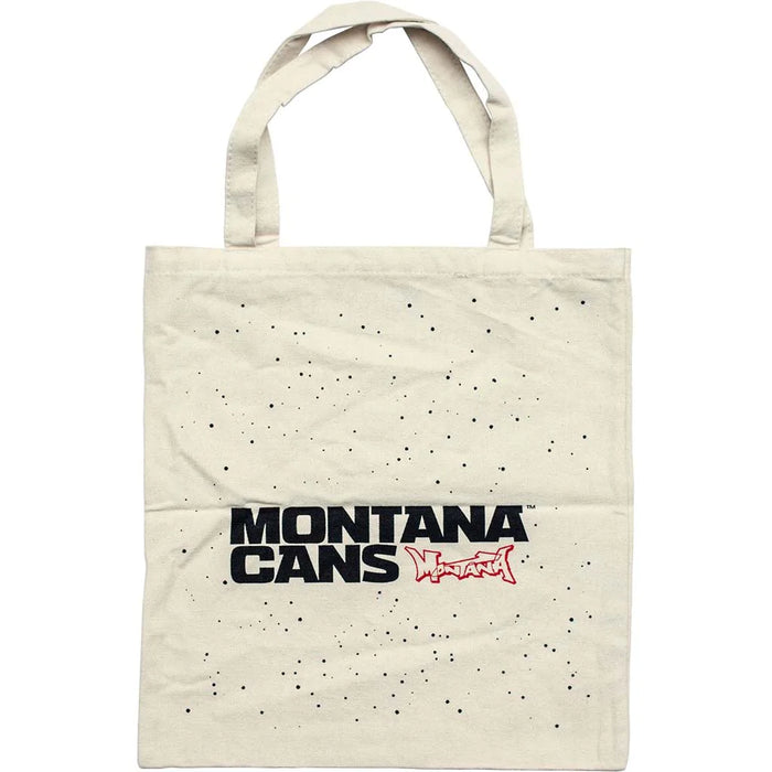 Montana Logo and Stars Cotton Bag White