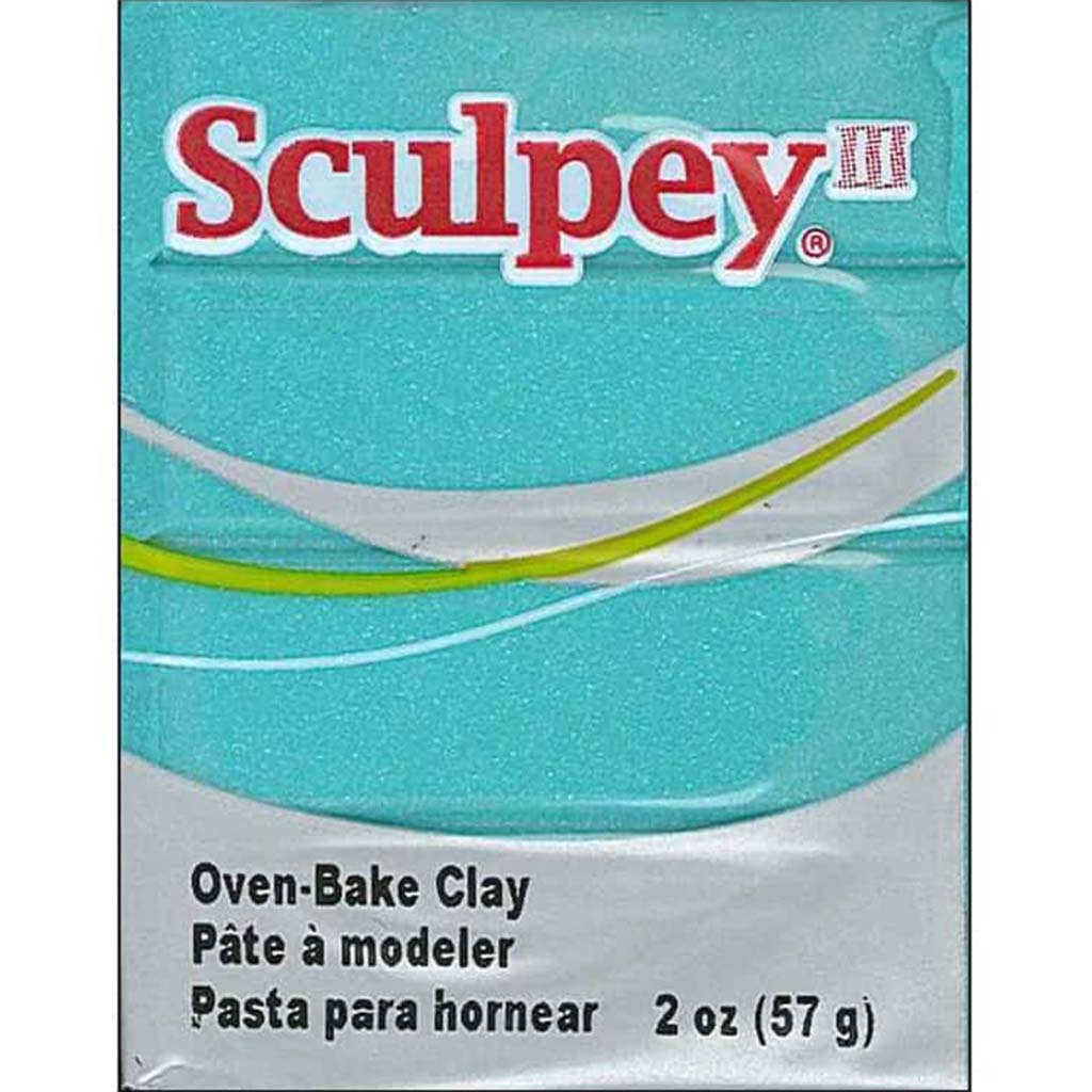 Sculpey III Clay 2oz Teal Pearl