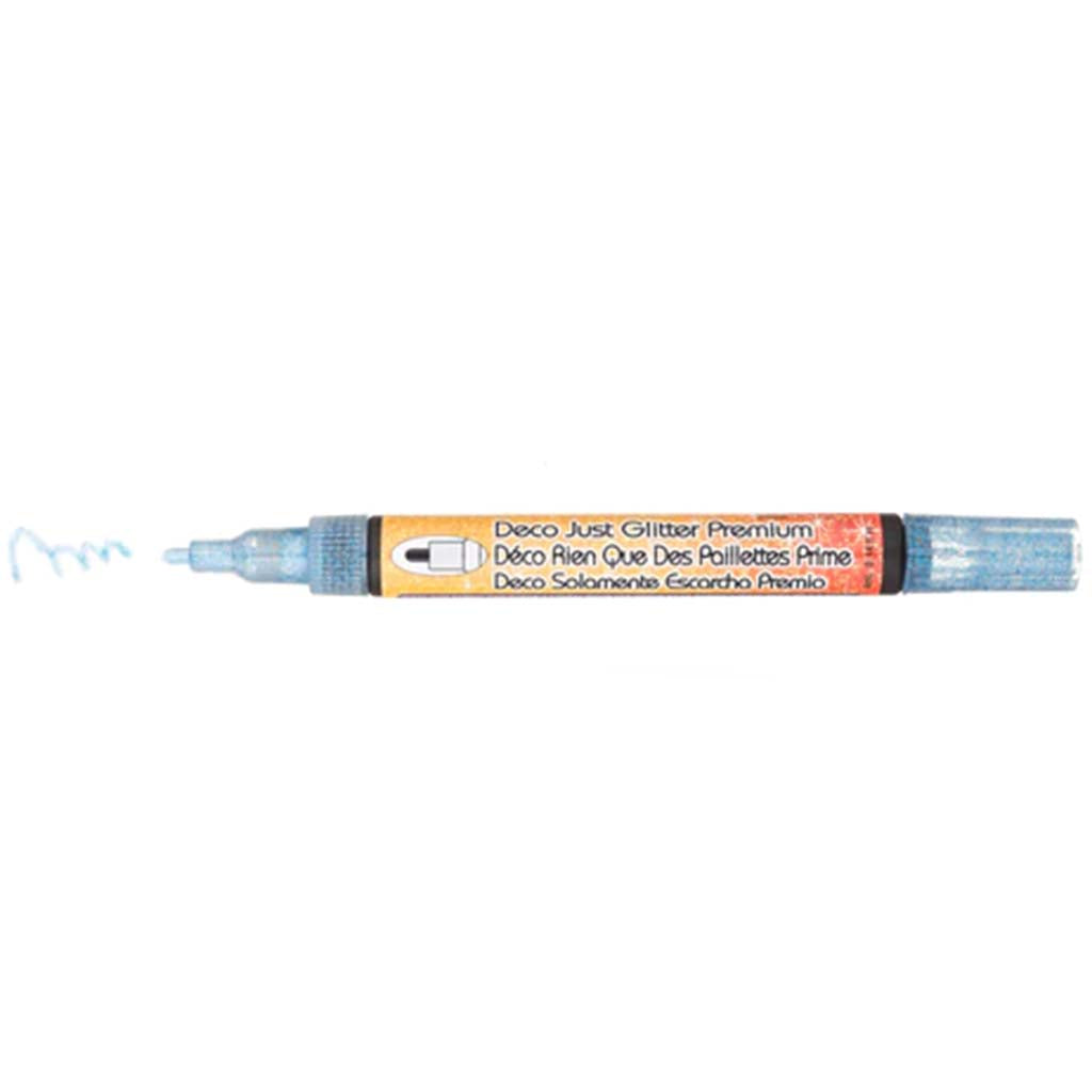 Marvy Uchida DecoColor Just Glitter Premium Marker Blue