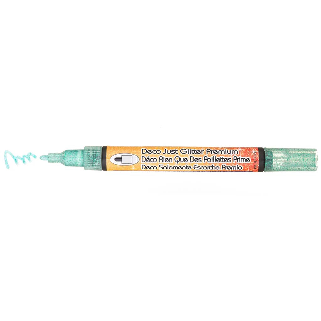 Marvy Uchida DecoColor Just Glitter Premium Marker Green