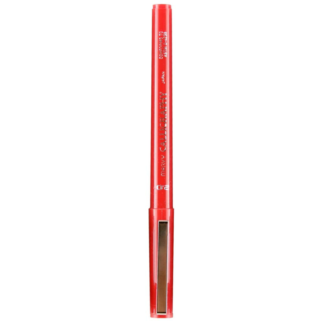 Marvy Calligraphy Pens Fine Point 2mm Red