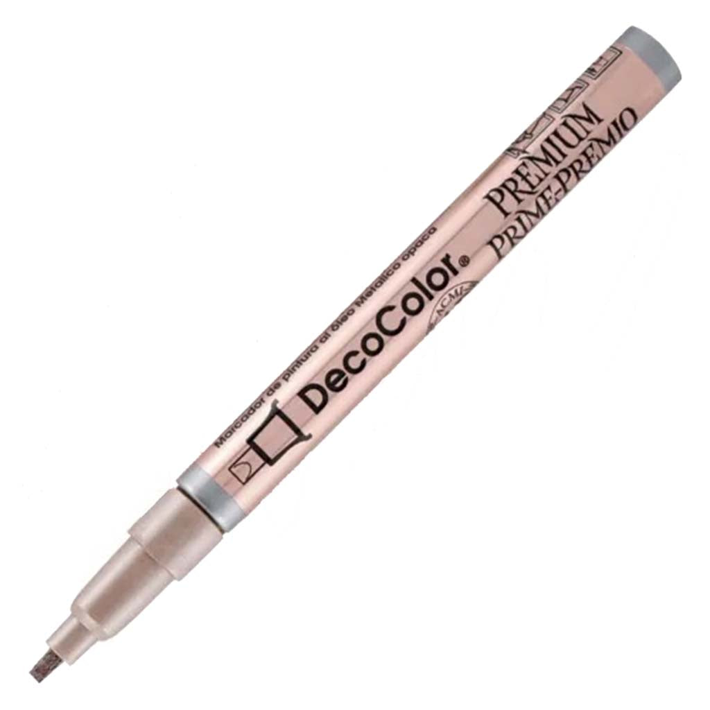 DecoColor Premium Paint Markers 2mm Leafing Tip Rose Gold