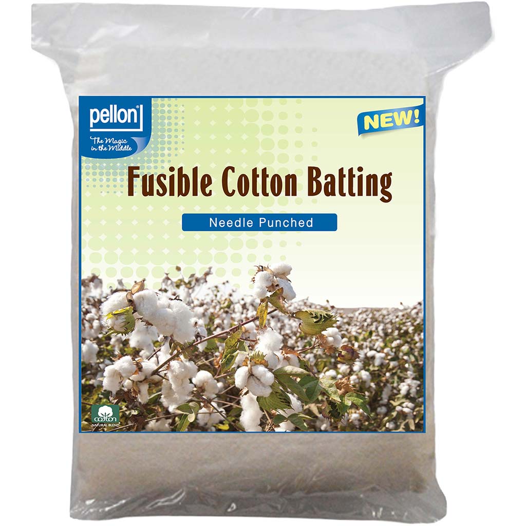 Fusible Cotton Batting Craft 34in x 45in