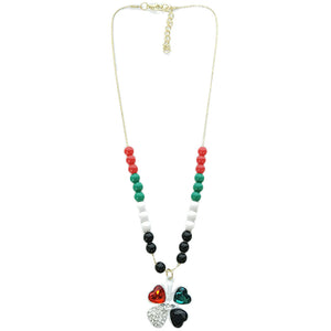 UAE Necklace with Flower