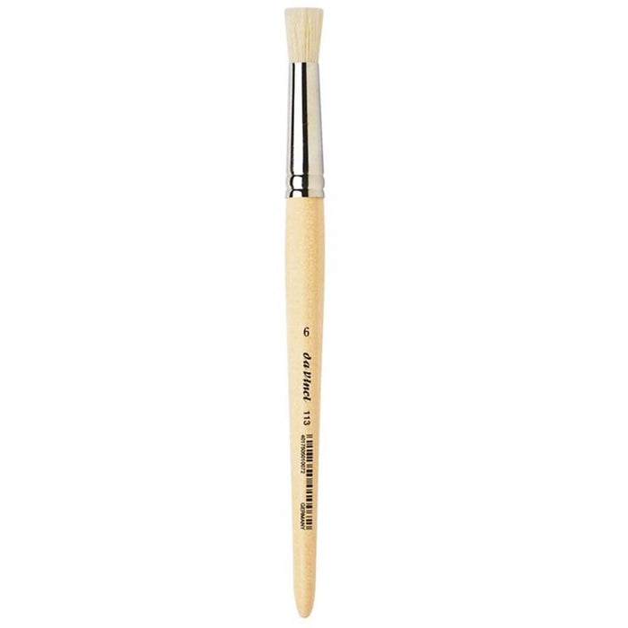 Da Vinci Artist Bristle Stencil Brush Size 6