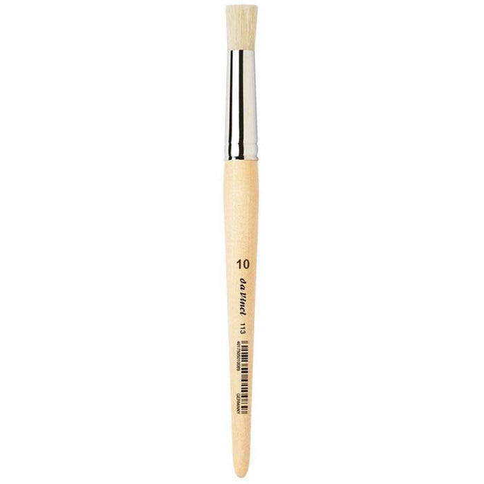 Da Vinci Artist Bristle Stencil Brush Size 10