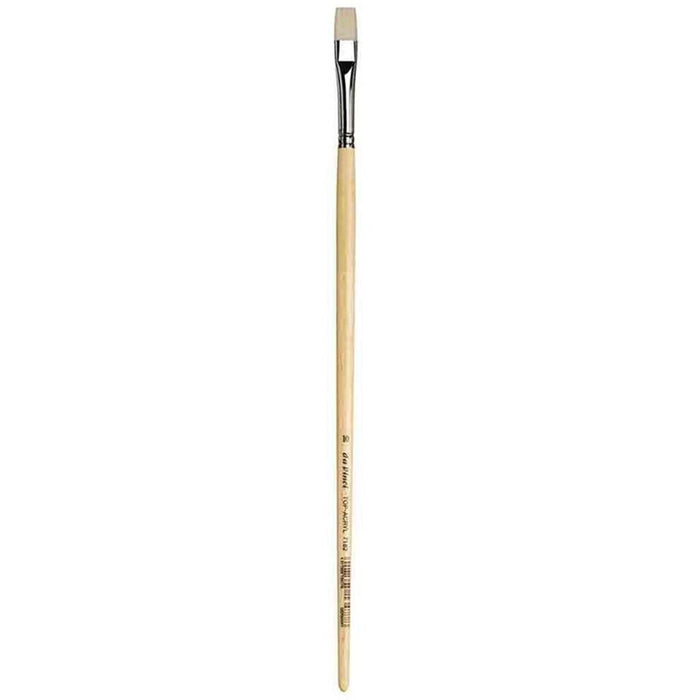 Da Vinci Top Acrylic Synthetic Brush Flat Long Handle Size 10