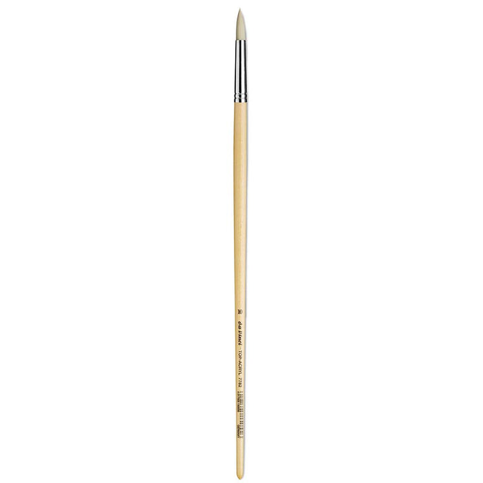 Da Vinci Top Acrylic Synthetic Brush Round Long Handle Size 10