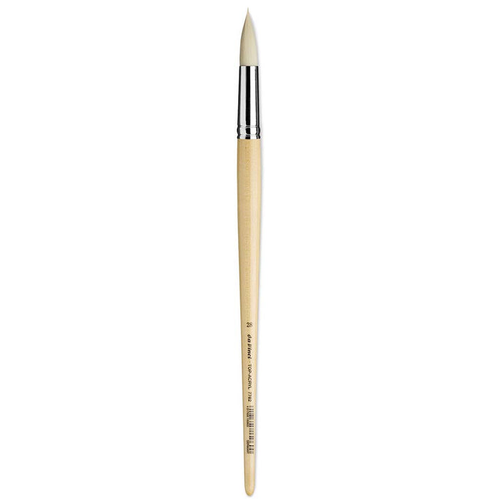 Da Vinci Top Acrylic Synthetic Brush Round Long Handle Size 28